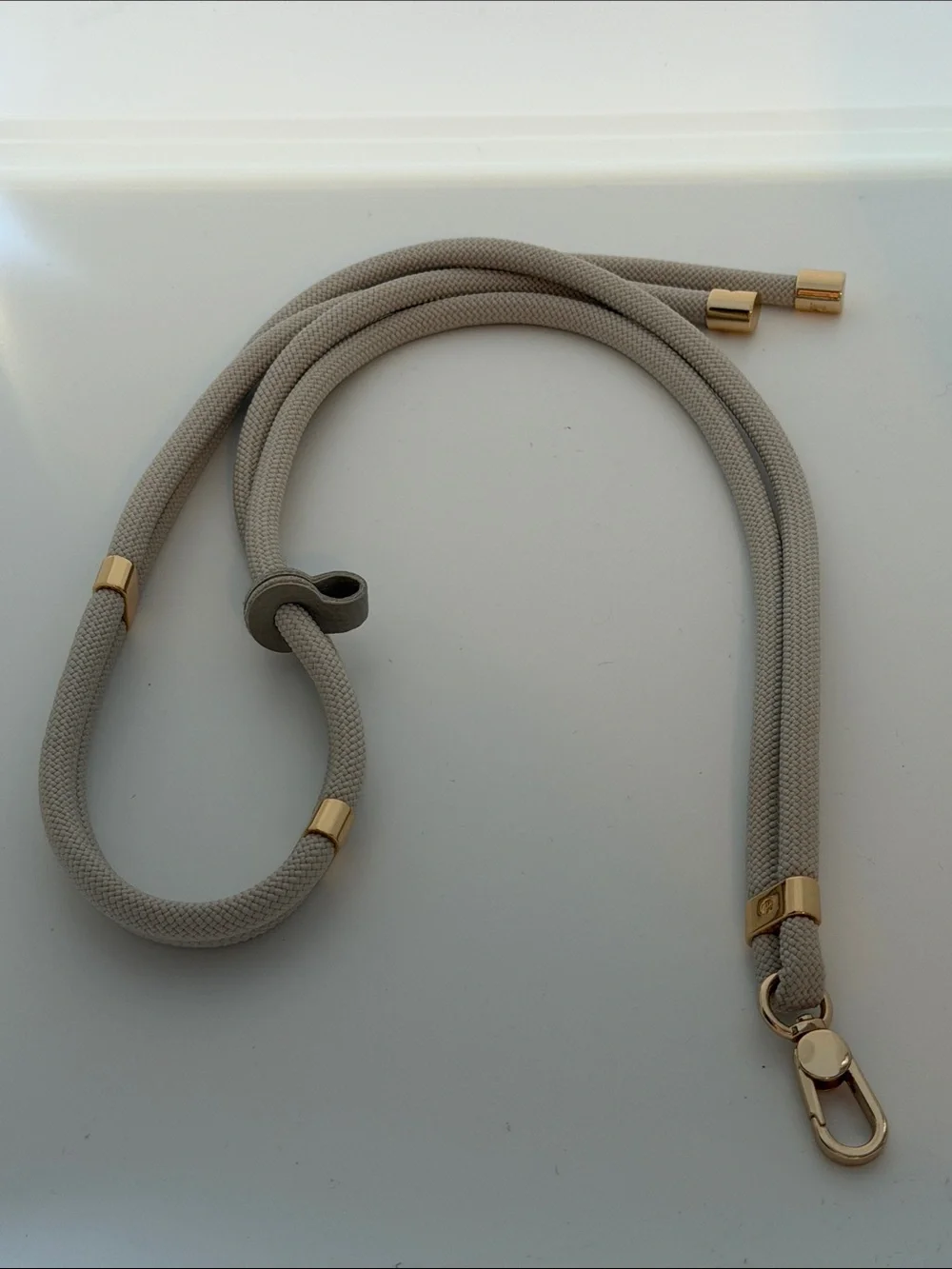 Phone Lanyard Bundle: Crossbody & Gold Chain Wrist Strap